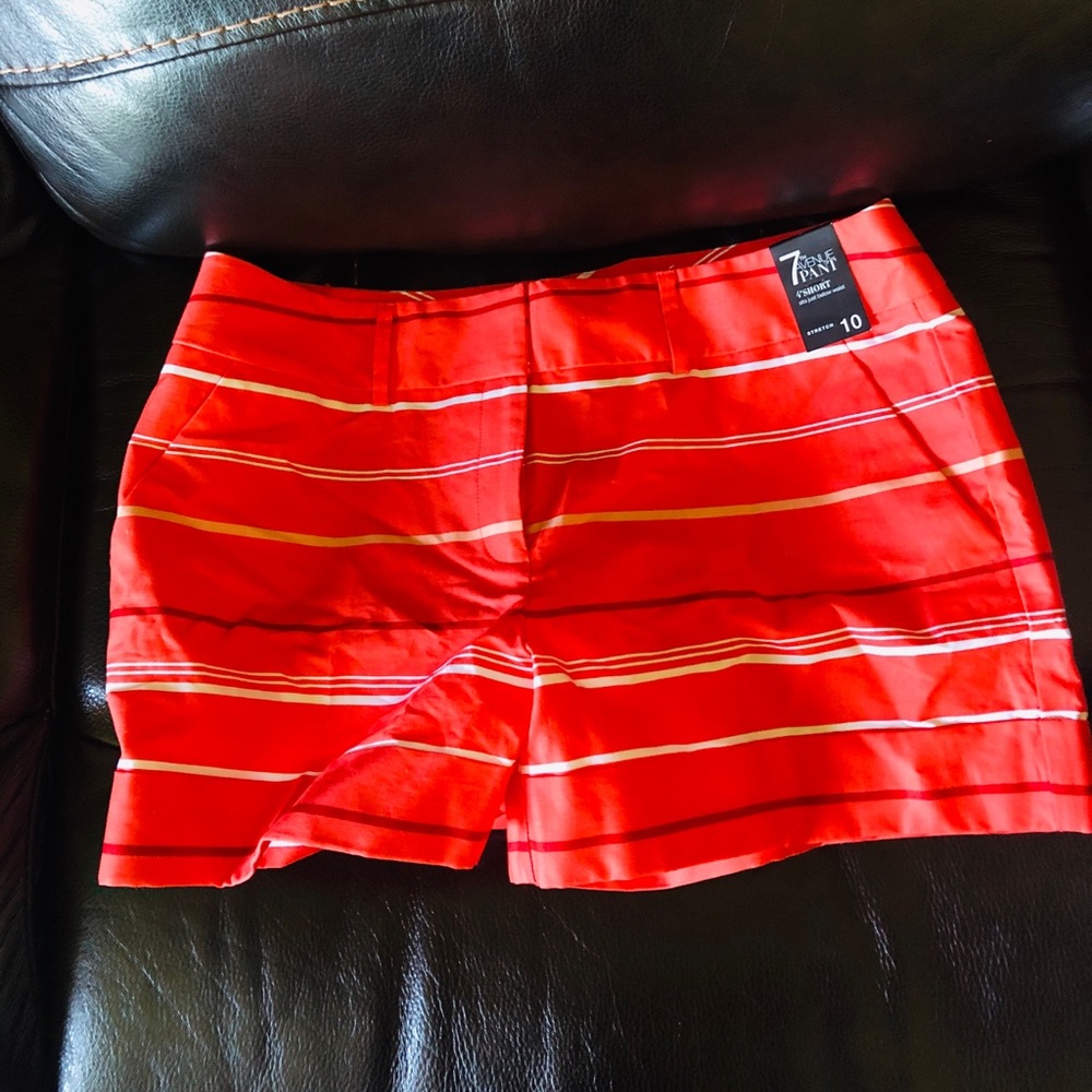 NWT orange shorts